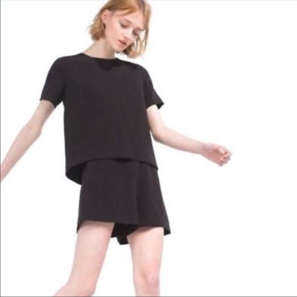 Zara Pants - Zara | Trafaluc Collection Open Back Romper XS